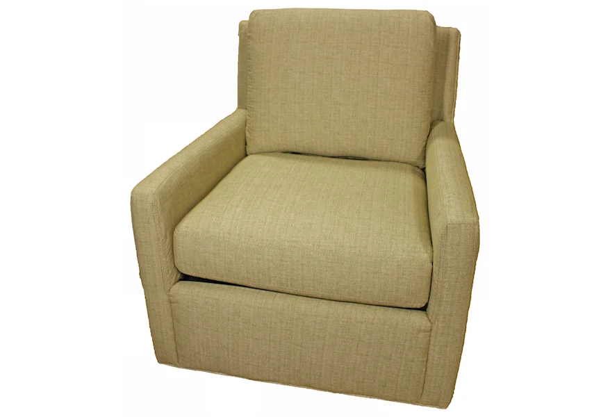 Quaid 2D00 Swivel Chair by England at Esprit Decor Home Furnishings